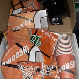 Birthday Party Supplies Basketball Kit for 16 New